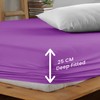 NAFAY LIVING Fitted sheet-Plain Dyed Ultra Soft Microfiber Bedding Sheet