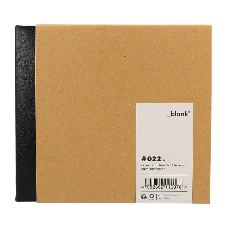 _blank #022si Stabiliser for Record Players, Integrated Dragonfly, Plate Weight,