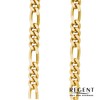 Pocket Watch Chain 5 mm Figaro P48, gold, Glam