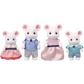 Sylvanian Families Doll Marshmallow Mouse Family FS-33