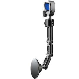 Quyee Rear View Mirror Phone Holder for Your car, Aluminum Alloy