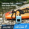 CooSpo Wave 20 Go Portable SUP Air Pump, 20PSI High