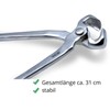 'hoof Nippers with Sloping Special Half-Rounded Jaws 12 "31 cm