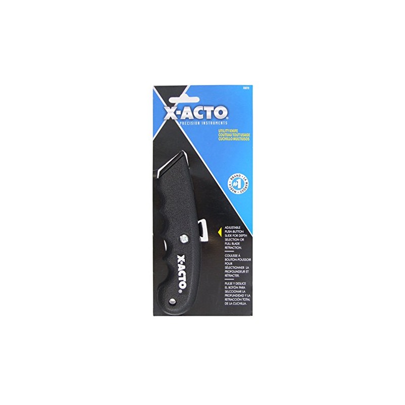 X-ACTO X3272 SurGrip Utility Knife with Contoured Plastic Handle and