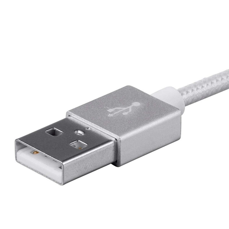 Monoprice - Cable de Carga y sincronización de Nailon Trenzado