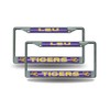 LSU Tigers - Sparkly Glitter Bling Look - Chrome License