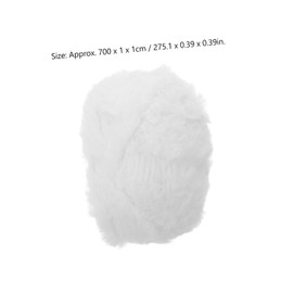 VILLFUL 2PCS Super Fur Yarn Chunky Fluffy Faux Eyelash Yarn for Crochet and Knit Projects Premium for Scarves Hats Blankets Ball
