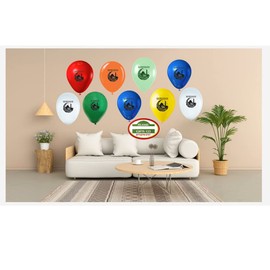 Ramadan Balloons[500 Pack] Ramadan Mubarak Balloons Ramadan Favor Ramadan Decoration Eid Gift Muslim Gifts Islamic Gifts (Balloons mix)