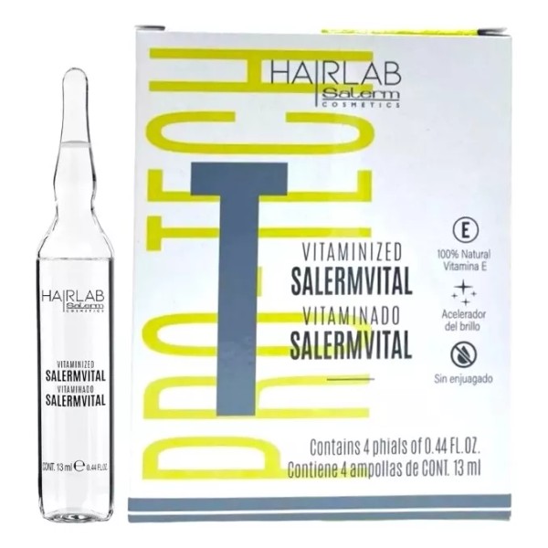 Salermvital Ampolletas Vitaminado Hair Lab 100% Natural