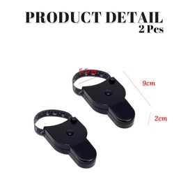 Tape Measure Body Retractable| Measuring 60inch (150cm) Push-Button Retract And Lock Pin System| Portable Design Measurement Tape For Arm,Thigh,Chest,Waist, Hips & More Can Be Measured.(Black)