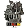 Metal Magnet Berlin Typical Capital Souvenir Fridge Magnet Designed in