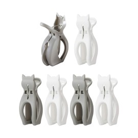 CBJAPAN Kogure Rod Pinch, Set of 6, Cat Pole Pinch with Hook