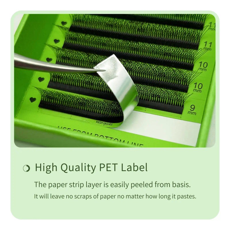 Extensiones De Pestañas Fan Forma W 7d W Shaped Premium