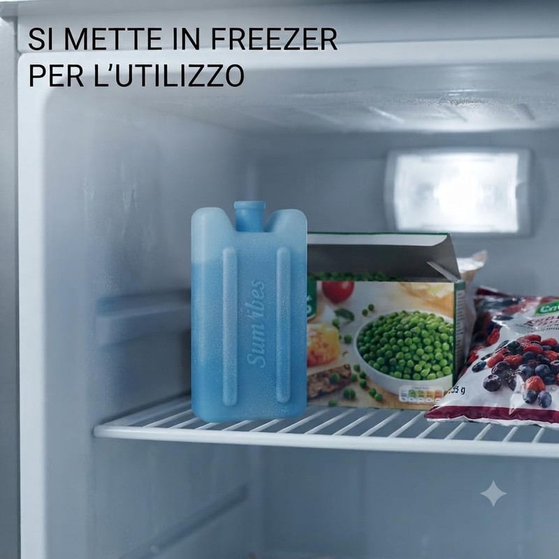 Frizerino Coloured Ice Bricks 3 Pieces - Cooling Tiles (total