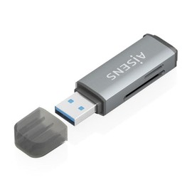 AISENS ASCR-2A09-GR card reader USB 3.2 Gen 1 (3.1 Gen 1) Type-A Grey