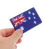 iplusmile 4pcs Australia Flag Iron Patches Embroidered Badge for Jackets