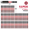 Geinxurn Impact Tough #2 Phillips 2 in. Insert Driver Bits,50Pack