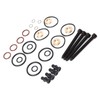 4Sets Fuel Injector Seal Repair Kit Sealing Assembly Clamp Bolt