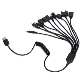 Universal 3 X 10 in 1 Universal Multi-Function Cell Phone Game USB Charger Charging Cable