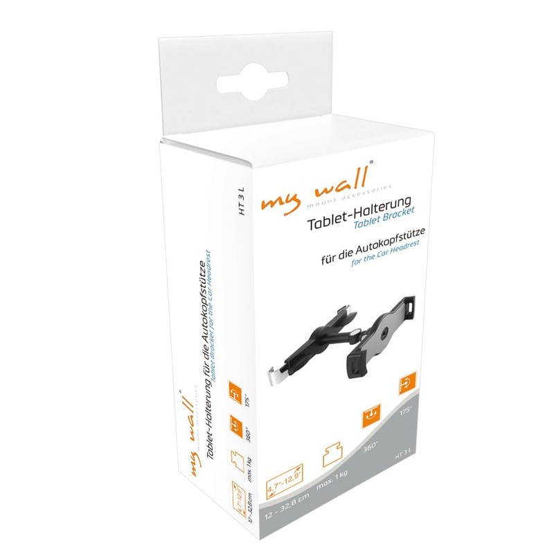 My Wall HT 3 L Tablet Headrest Mount Universal 11.9