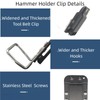Hammer Holder,Hammer Holder for Belt,Hammer Holster,Compatible with Claw Hammer, Hatchet