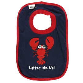 LazyOne Animal-Print Baby Bibs, Cute Baby Shower Gifts, One Size, Lobster, Ocean, Seafood (Pinch Me I'm Dreaming, ONE SIZE)