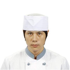 Cook Hat, Japanese Hat, Cooking Hat, Japanese Food, One Size, Top Mesh, Breathable, Hygienic, Kitchen White