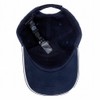 Emporio Armani 627920 CC990 00035 Hat, Eagle Mark, Men's, Navy,
