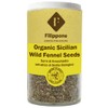 FILIPPONE - Organic Sicilian Fennel Seed, 1.06 oz, Saunf, Sweet