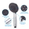 High Pressure Handheld Shower Head Briout 5-Settings Powerful Water Spray