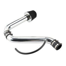 Cold Air Intake for Civic 1996-2000, 2.75" Cold Air Intake Filters System Kits Fit for Civic 1996 1997 1998 1999 2000 with 1.6L, 2.75" High Flow Aluminum (Black)