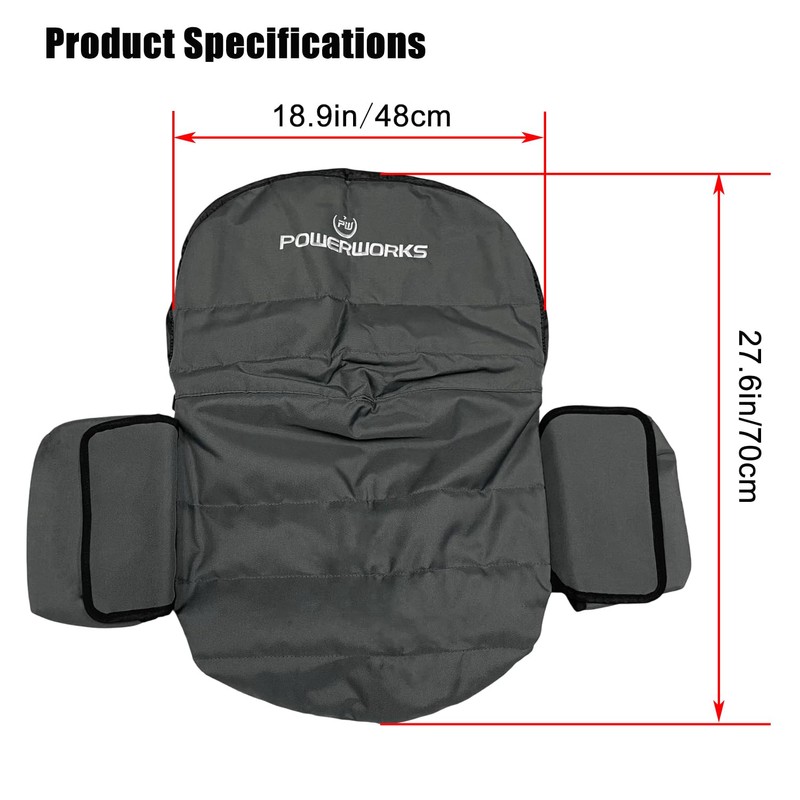 Lawn Mower Seat Cover & Waterproof Cover Kit Fits for
