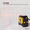 Tooleroo 60m Digital Laser Tape Measure + 5m Steel Tape
