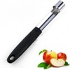 1Pc Black Stainless Steel Core Seed Remover Fruit Apple Pear