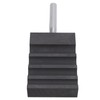 Graphite Shaper 4 Slot Half Round Heat Resistant Graphite Mold