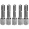 Eyech 5Pcs SDS-Plus Drill Chuck Adapter, 6.35mm 1/4 Inch Hex