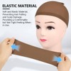 Henyall Wig Lace Hair Net (Dark brown)