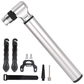 Mini Hand Bike Pump 300PSI Bicycle Tire Pump Portable Presta & Schrader Valve Road Mountain Bikes Tyre Pump