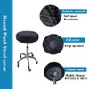 Shukii Stool Covers - 2 Pack Soft Slipcover with Elastic