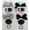 Scunci Get the Pony Look Kit 3 Count (2 Packs)