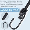 Bungee Cords with Hooks, Heavy Duty Outdoor Elastic Bungee Straps，Industrial