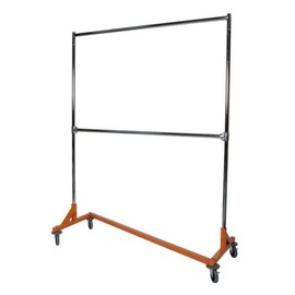 Double Rail Medium Duty Z Rack Garment Rack