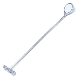 AAProTools Equine Dental Examination Mirror, Stainless Steel Length 17" Merrier Size 35 mm