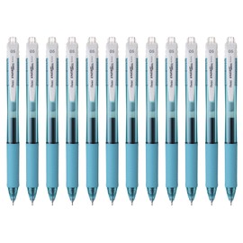 Pentel BLN105S-A Bolígrafo Energel X 0.5 mm Azul Pastel T/Neg.