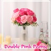 uimsao 12 Bundles Peonies Artificial Flowers Silk Flowers Fake Peony