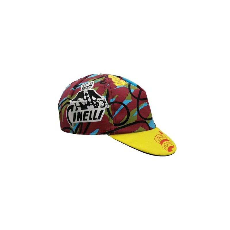 Chineri A1CP1SPCBRN00 Special Corsa Cap Spetian Recorsa Braulio Yellow