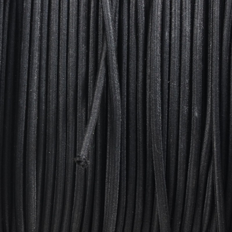 Everlasto 'Lastoflex' Elastic Shock Bungee Cord Rope Black 4mm x