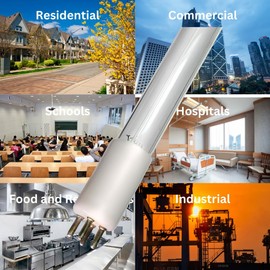 LSE Lighting GPH810T5L/4 UV Lamp Bulb 39W Replacement | 31 Inch Ultraviolet | 254nm | GPH810T5L/4P, GPH810T5L4 Designed in USA