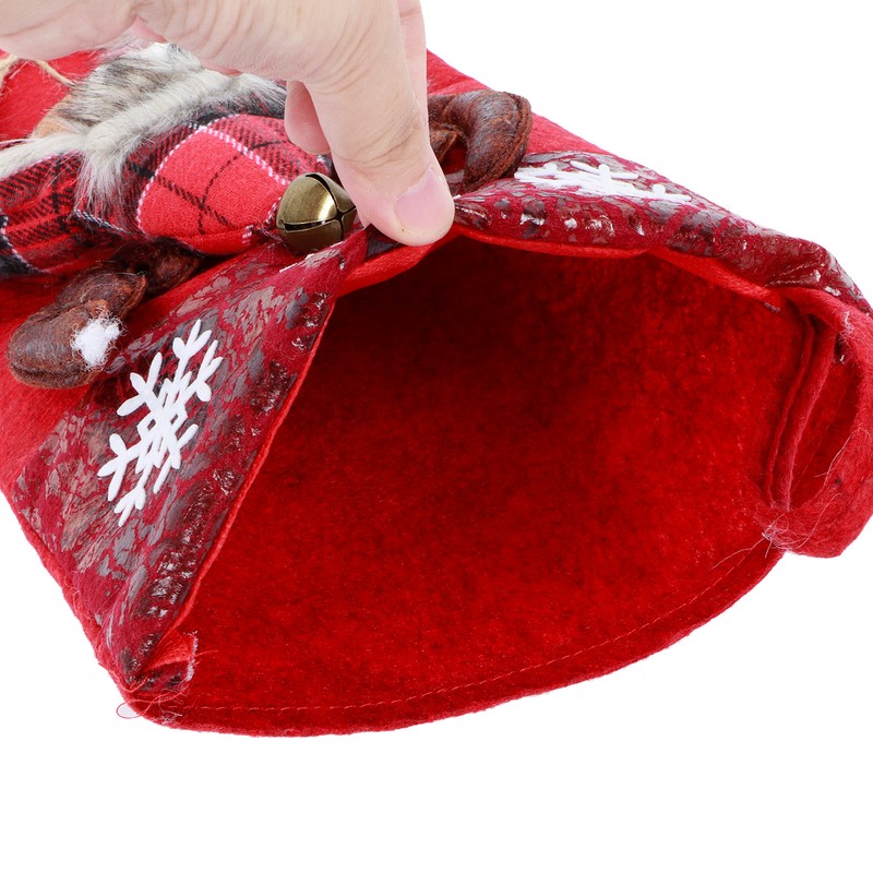 Hanging Christmas Holiday Stockings Sock Gift Bag Hanging Pendant Christmas