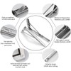 Storystore Folding Shelf Brackets - 10 Inch Heavy Duty Stainless